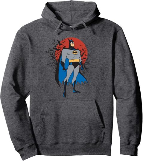 Batman: The Animated Series Stand Tall Pullover Hoodie, Gift For Fans