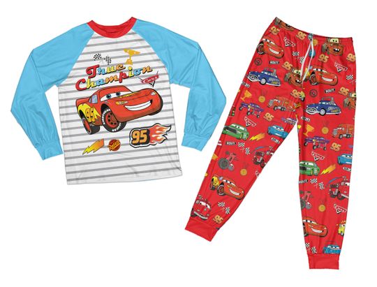 Discover Piston Cup Ddisney Car Pajama Llightning McQueen Pajama Family Matching Pajama McQueen Sleepwear Llightning McQueen Party Outfit For Kids