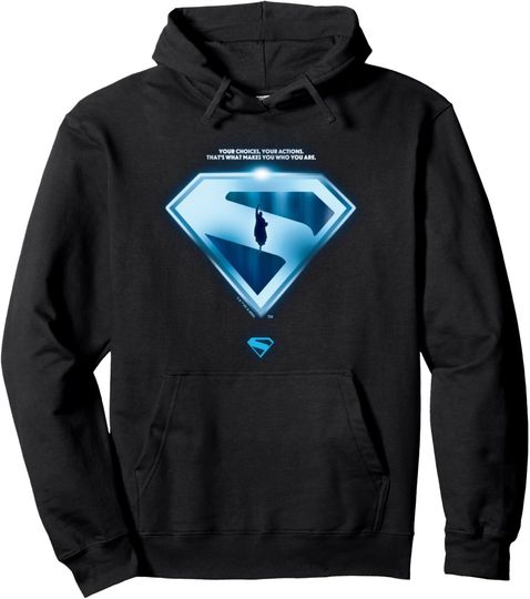 Discover Superman  Your Choices Shield Pullover Hoodie, Gift For Fans