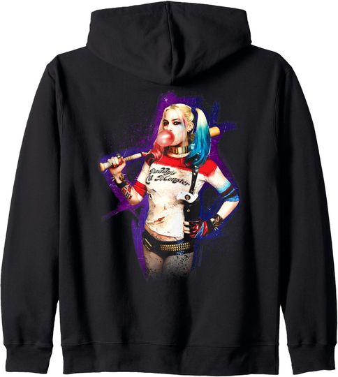 Suicide Squad Harley Quinn Bubble Hoodie, Gift For Fans