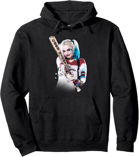 Suicide Squad Harley Quinn Bat At You Pullover Hoodie, Gift For Fans
