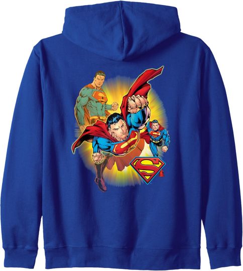 Discover Superman Collage Hoodie, Gift For Fans