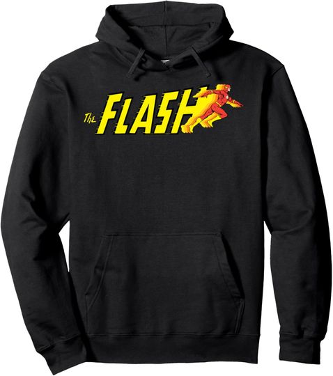 DC Comics The Flash Logo Pullover Hoodie, Gift For Fans