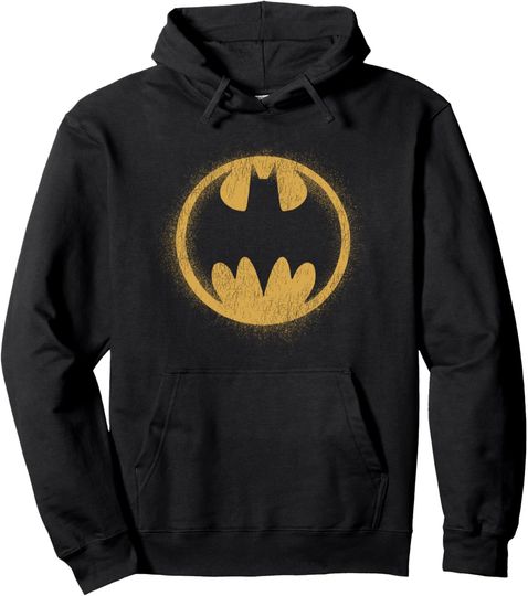 DC Comics Batman Bat Signal Pullover Hoodie, Gift For Fans