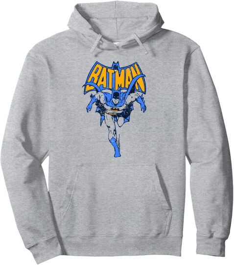 Discover Batman Vintage Run Pullover Hoodie Pullover Hoodie, Gift For Fans