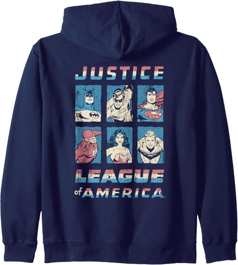 Justice League American League Hoodie, Gift For Fans