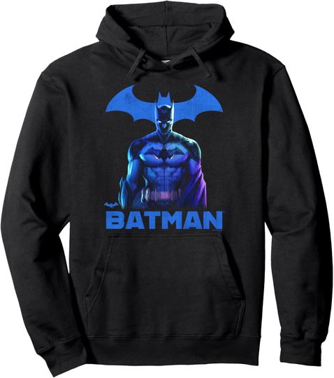 DC Comics Jace Fox Batman Logo Background Pullover Hoodie, Gift For Fans