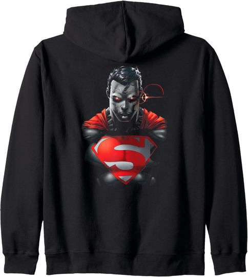 Superman Heat Vision Charged Hoodie, Gift For Fans