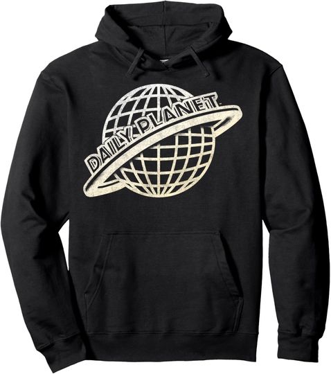 Discover DC Comics Superman Daily Planet Logo Pullover Hoodie