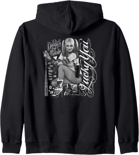 Suicide Squad Harley Quinn Lucky Hoodie, Gift For Fans