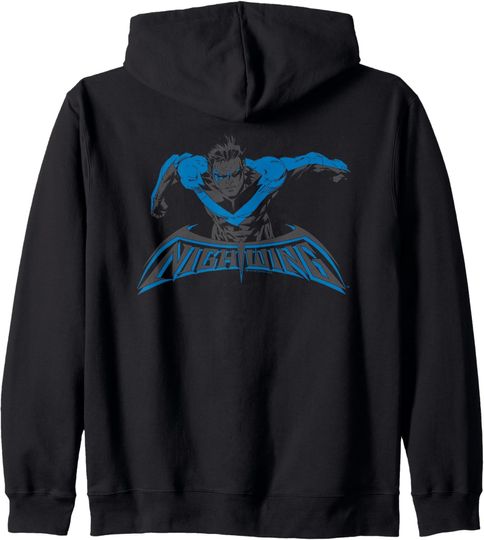 Batman Nightwing Wing of the Night Hoodie, Gift For Fans