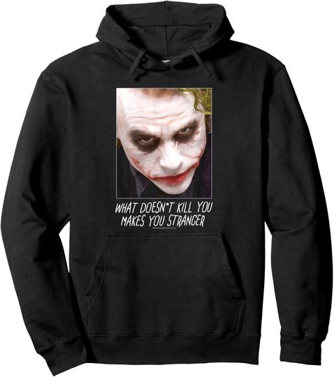Discover Batman Dark Knight Joker Stranger Pullover Hoodie, Gift For Fans