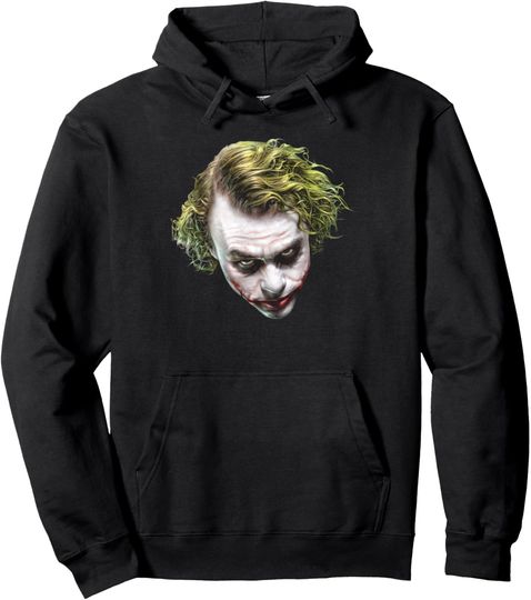 Batman Dark Knight Joker Face Pullover Hoodie, Gift For Fans