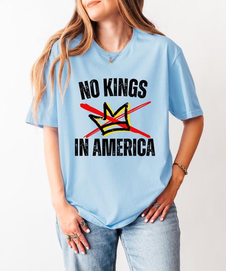 Discover No Kings Day Shirt, Anti Authoritarian Protest Shirt, No Kings In America Shirt, Political Hoodie, Democracy Tee, Anti Trump&nbsp;Sweatshirt