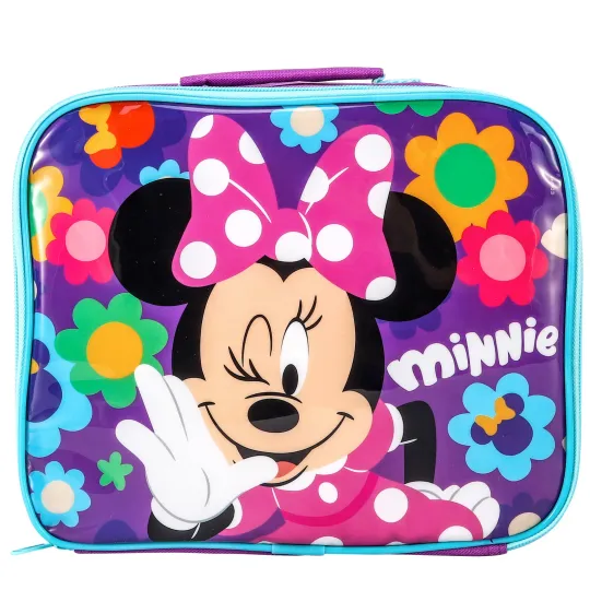 Discover Disney Minnie Mouse Insulated Lunch Box Bag for Kids
