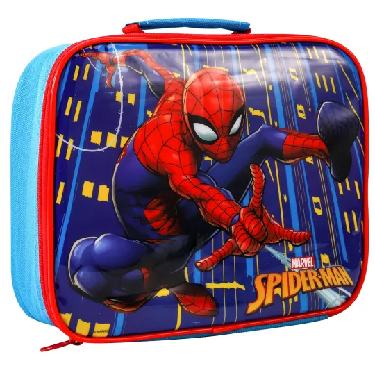 Discover Spiderman Rectangular Insulated Lunch Bag for Kids BPA Free