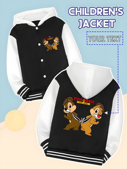 Disney Chip & Dale Baseball Jacket