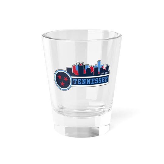 Tennessee Football Team Shot Glass, Gifts for Him, Gifts for Her