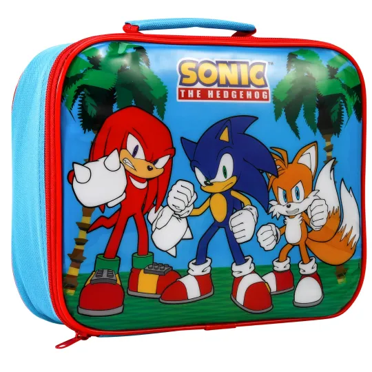 Discover Sonic the Hedgehog Rectangular Insulated Lunch Box Bag for Boys and Girls