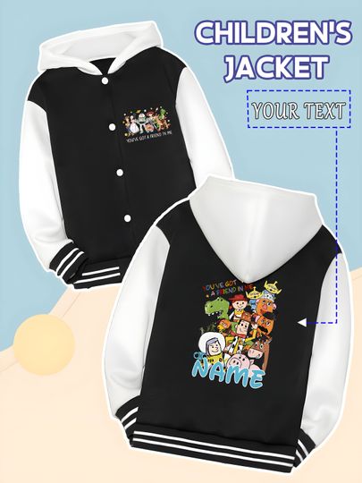 Disney Toy Story classic quote baseball jacket