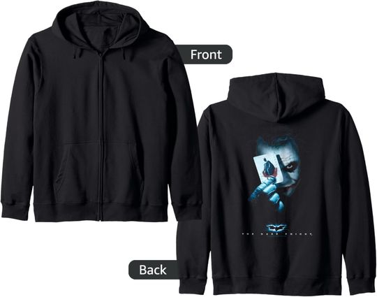 The Dark Knight Joker Zip Hoodie, Gift For Fans