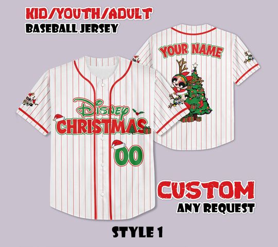 Discover Custom The Powerpuff Girls Christmas Jersey, Personalized The Powerpuff Girls Xmas Jersey, Christmas Kids Youth Adult Outfit, Christmas Gift