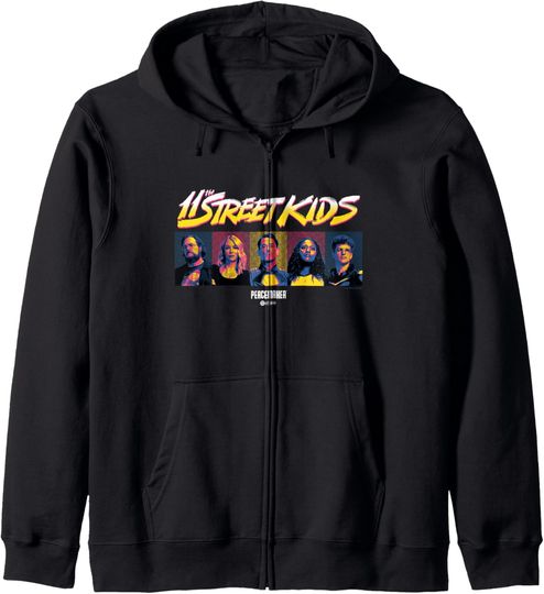 Discover DC Comics Peacemaker 11th Street Kids Distressed Poster Zip Hoodie