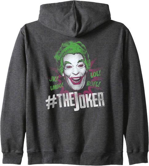 Discover Batman Classic TV Series #Joker Zip Hoodie