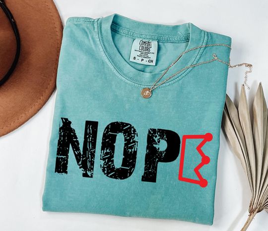 Discover Comfort Colors Protest T-Shirt: No Kings Justice Design - Democracy Not Monarchy Shirt - Crown No Kings T-Shirt