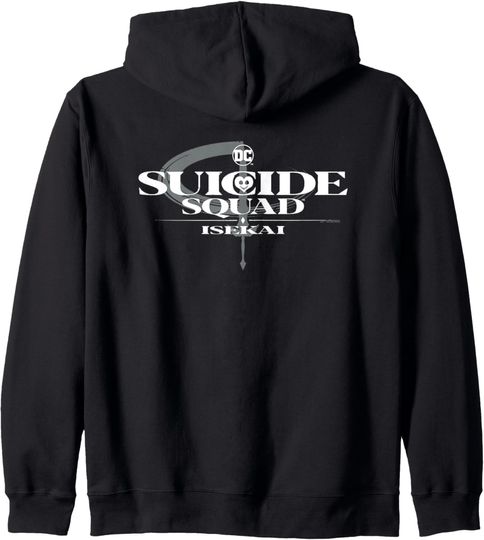 Discover Suicide Squad Isekai Logo Zip Hoodie