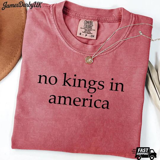Discover No Kings in America Shirt, Anti Trump Shirt, Political Shirts, Anti Maga Shirts, Crown No Kings Shirt, Protest Shirts, Nope Kings Shirt