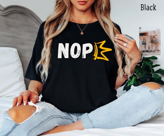 Discover Comfort Colors No Kings Protest Shirt Nope Shirt Graphic Tee, Anti Fascist Political Shirt, Political Protest Shirt, Anti Trump Equality Tee