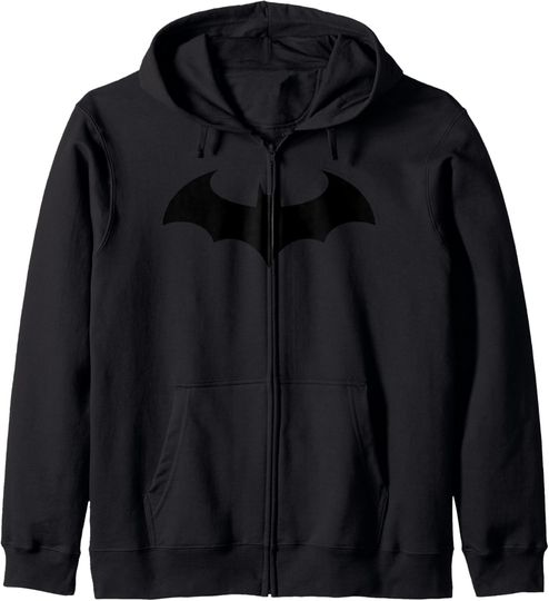 Discover DC Comics Batman Modern Logo Zip Hoodie, Gift For Fans