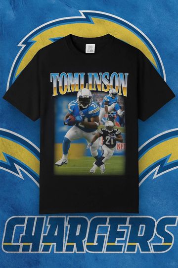 Discover LaDainian Tomlinson Bootleg Shirt | Chargers Retro football Tee