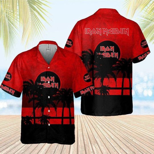 Legend Rock Band Hawaiian Shirt, Heavy Metal Aloha Shirt, Music Festival Summer Beach Shirt for Men and Women