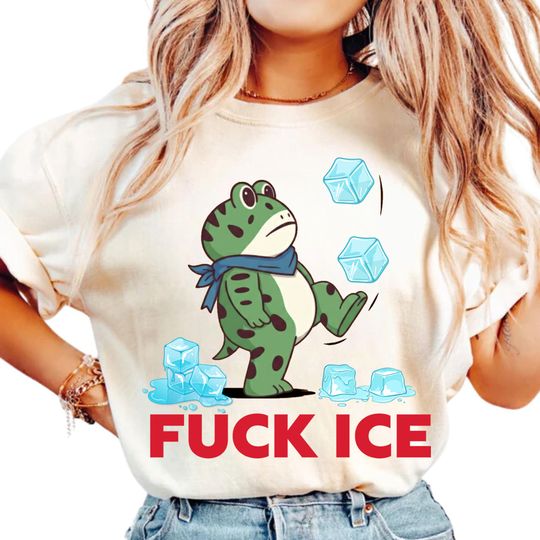 Discover Portland Frog Tee No Kings in America Shirt, No Kings Sweatshirt, Funny Political Meme T-Shirt, Frog Fuck ice Shirt,Anti Trump Protest Shirt