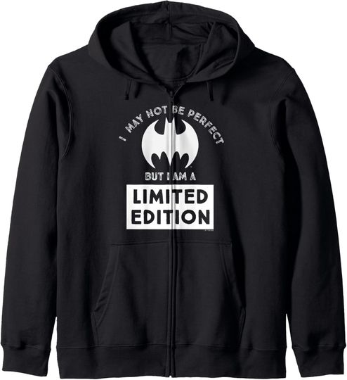 Discover DC Comics Batman I'm Limited Edition Bat Logo Zip Hoodie