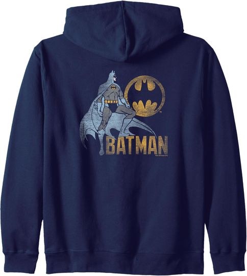 Batman Knight Watch Zip Hoodie, Gift For Fans