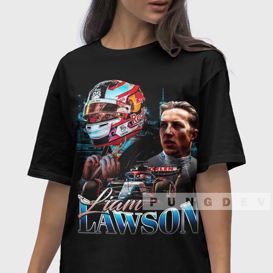 Discover Liam Lawson Shirt, Liam Lawson Sweatshirt, Graphic Tee, Graphic Sweatshirt