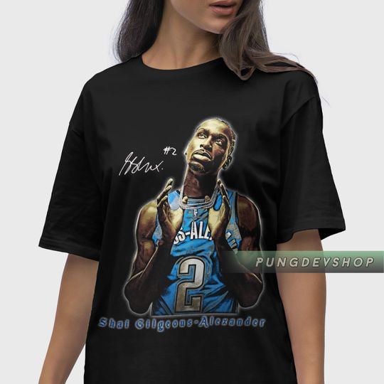 Discover Shai Gilgeous- Alexander Shirt, Shai Gilgeous Alexander Sweatshirt, Graphic Tee, Graphic Sweatshirt