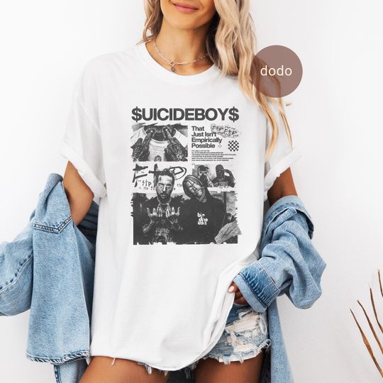 Discover Premium Suicideboys T-Shirt - Rap Music Tee - That Just Isn't Empirically Possible - Unisex Rapper Clothing