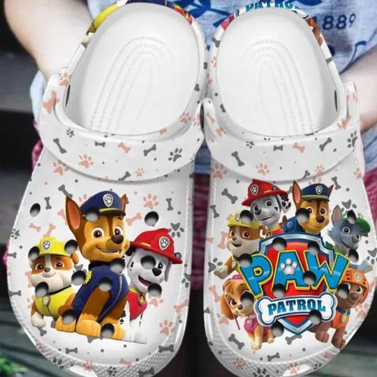 Discover Love Paw Patrol Clogs Shoes, Paw Patrol Cartoon Shoes, Paw Patrol Clogs Shoes, Christmas Slipper, Merry Christmas, Funny Slippers.