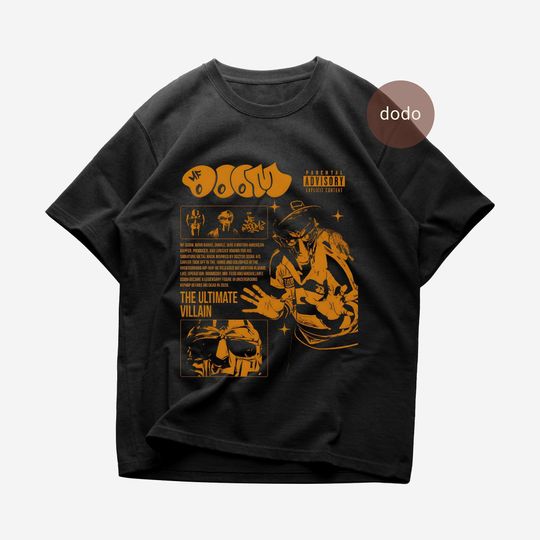 Discover MF Dooom T-Shirt - Rap Music Shirt - Madvillainy Demos Album - MF Dooom Album Shirt - MF Dooom Merch - Unisex Rapper Clothing