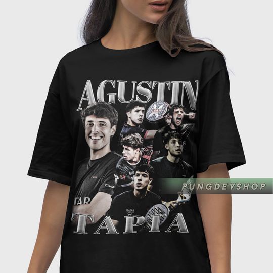 Discover Agustn Tapia Shirt, Agustn Tapia padel player Shirt