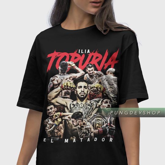 Discover Ilia Topuria Shirt, Ilia Topuria fighter Shirt
