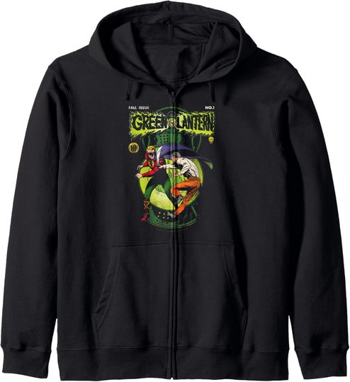 Discover DC Comics The Green Lantern Issue No 1 Zip Hoodie, Gift For Fans