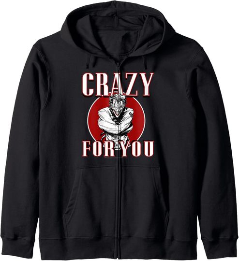 Discover DC Comics Batman Joker Crazy Love Zip Hoodie, Gift For Fans