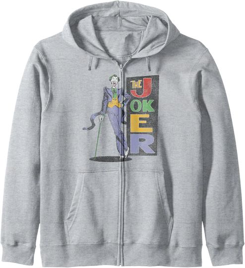 DC Comics Batman Thrift Joke Zip Hoodie, Gift For Fans