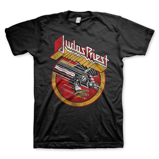 Discover Judas Priest SFV Solid Vintage T-Shirt
