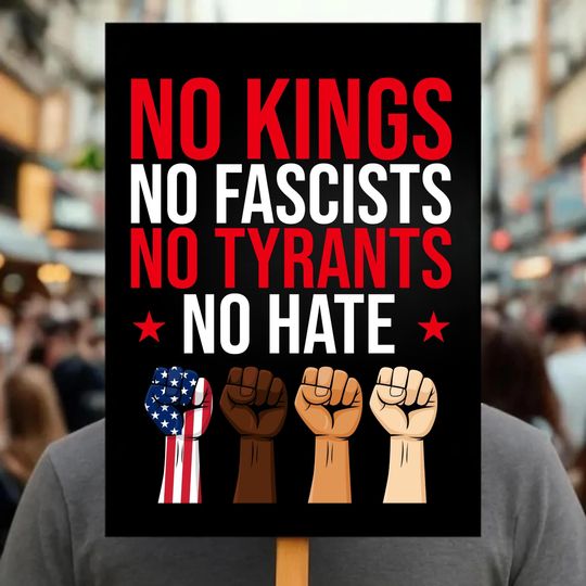 Discover No Sign Is Big Enough Protest Sign  Equality Diversity Love Peace Pride Womens Rights Political Rally March Poster